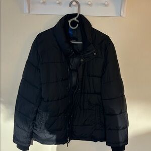 Marc Jacobs Men's Black Quilted Puffer Coat